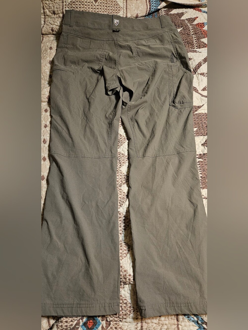 Kuhl Men's Cargo Pants in Olive Green